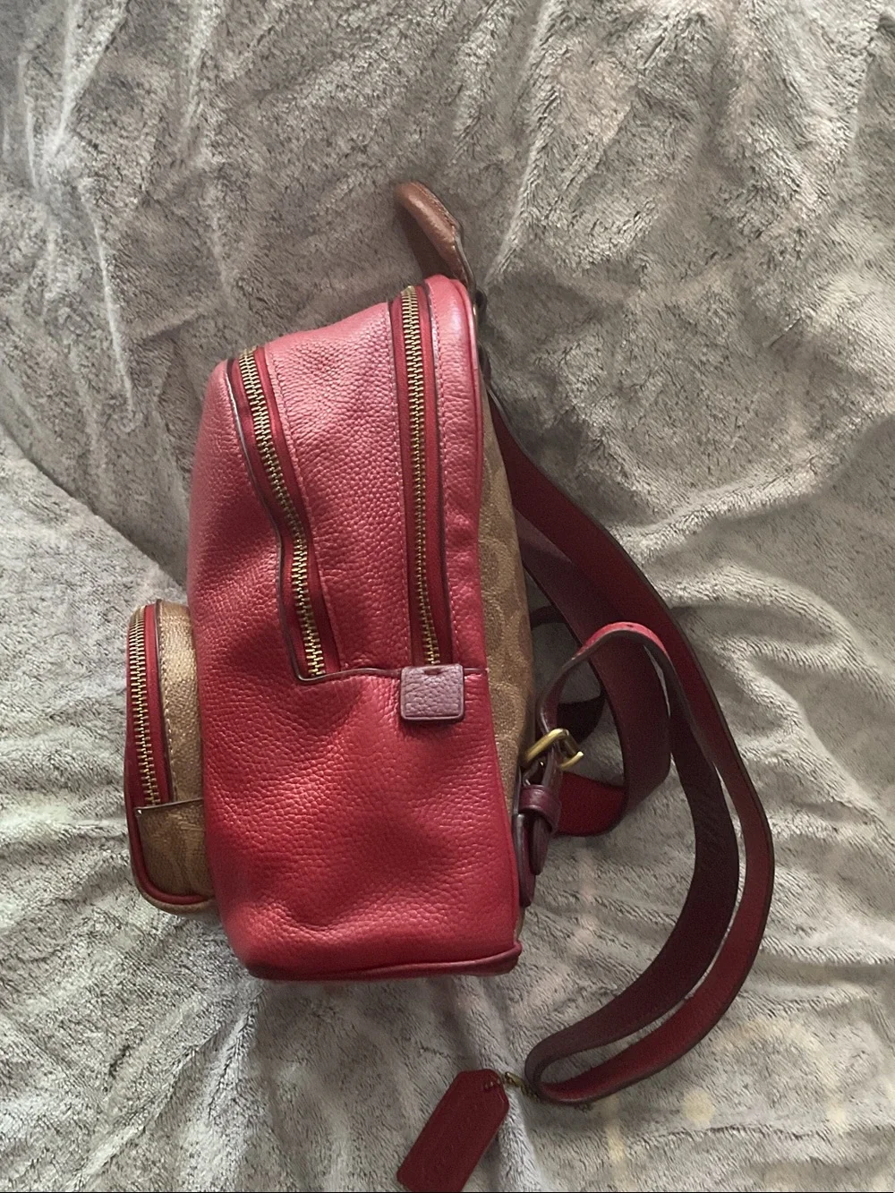Coach compact backpack